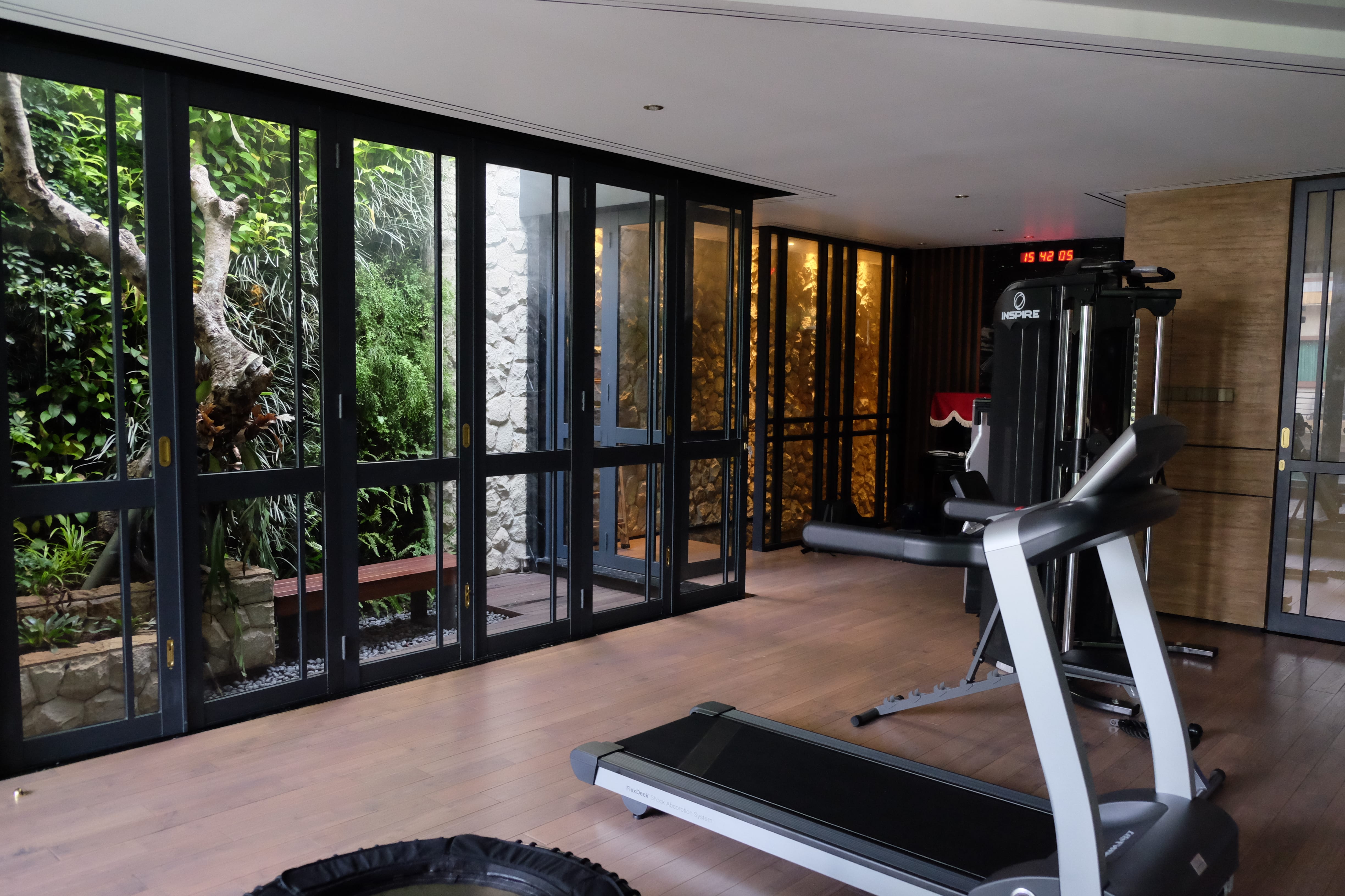 Sungkai flooring gym